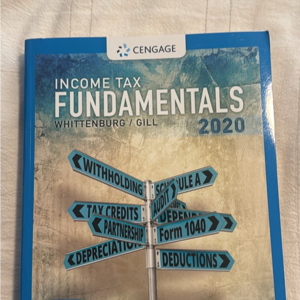 Cengage Income Tax Fundamentals 2020 Book